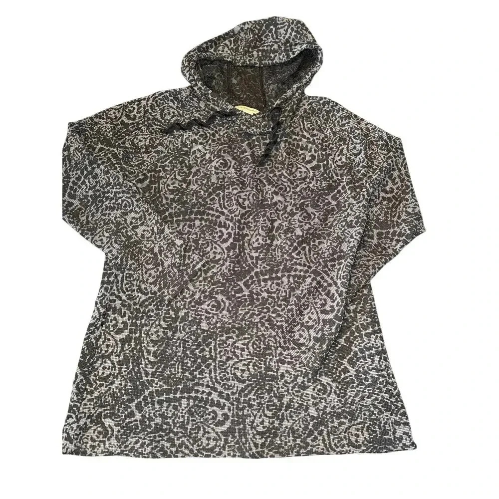 Royal Robbins Black and Gray Tunic Top